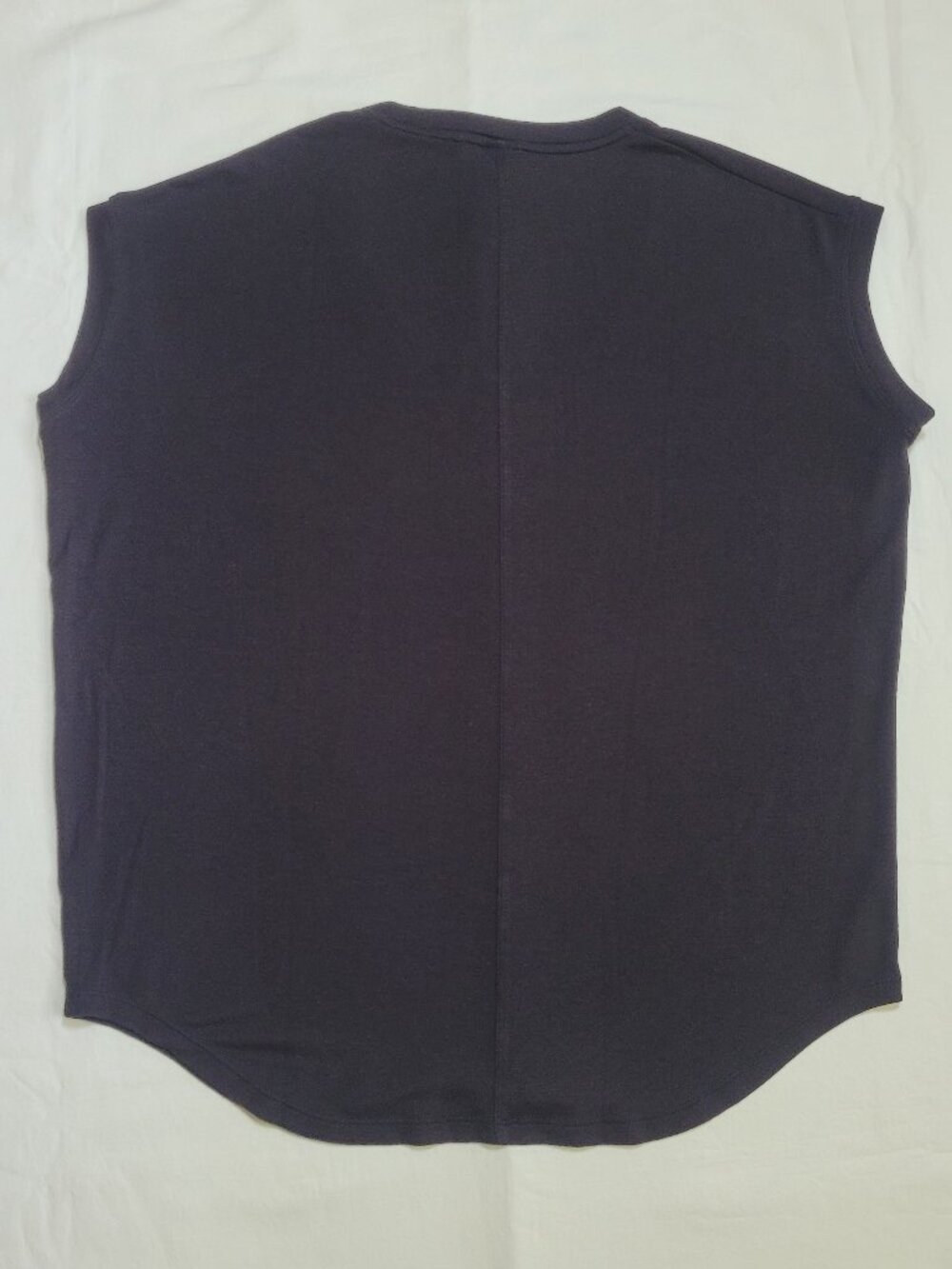 Athleta CYA Scoop Neck Cap Sleeve Tee Shirt Black Small Athletic Workout - Picture 3 of 7